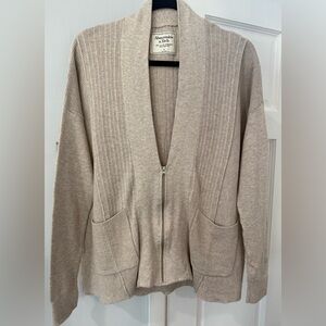 Abercrombie & Fitch Women's Tan Cardigan